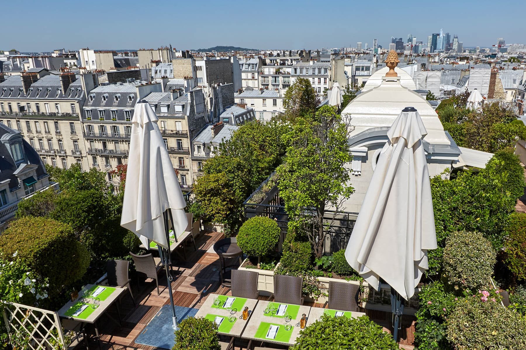 Hotel Raphael 5-star hotel with a view of Paris